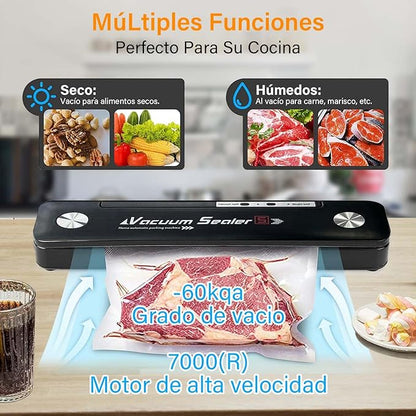 SelloFresh™ | Maquina De Sellar Al Vacio Conserva Alim.🥩🥬
