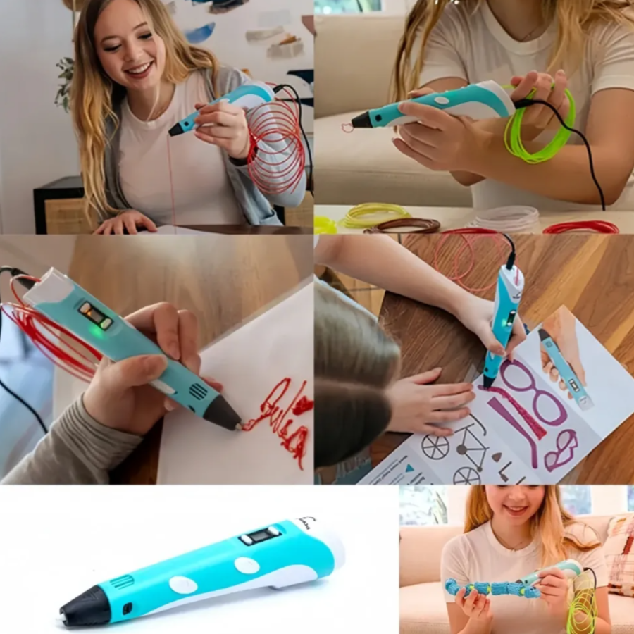 Lumitrazo 3D™ | Pluma 3d Dibujo Boligrafo Impresora✍️🌈