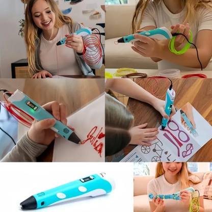Lumitrazo 3D™ | Pluma 3d Dibujo Boligrafo Impresora✍️🌈