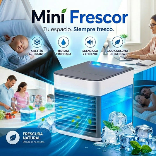 MINI FRESCOR™|Enfriador Aire Acondicionado Mini 🧊🔅