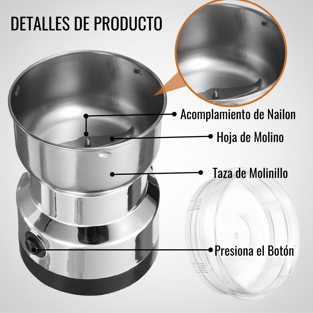 PowerGrind™ |Molino Moledor de Café y Especias PREMIUM.⚡
