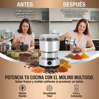 PowerGrind™ |Molino Moledor de Café y Especias PREMIUM.⚡