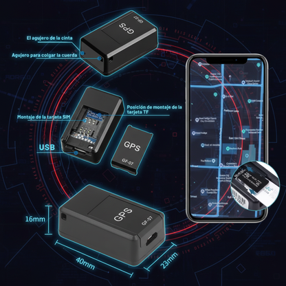 ProGPS Mini™ |Mini GPS Inteligente de Rastreo📍