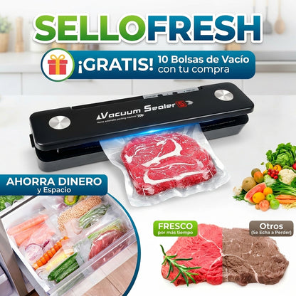 SelloFresh™ | Maquina De Sellar Al Vacio Conserva Alim.🥩🥬
