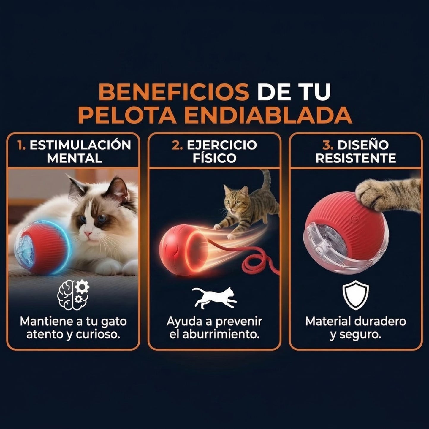 PlayBall Pro™ | Pelota Recargable Para Mascota🔥🐾