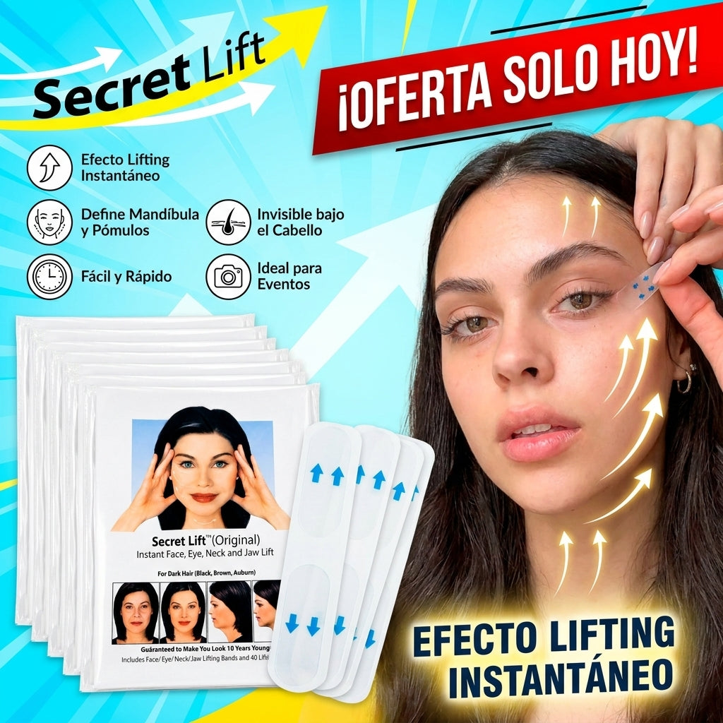 Bandas Lifting Facial Invisible  💆🏻‍♀️🔥