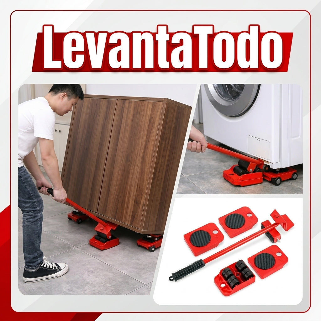 Levanta-todo™ | Palanca Levanta Muebles Pesados 360🏋️‍♂️