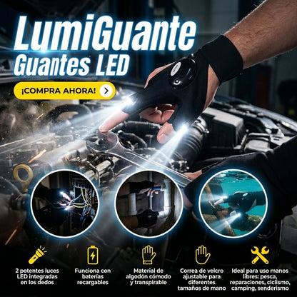 LumiGuante ™|Guante Luz Led 🔦💡
