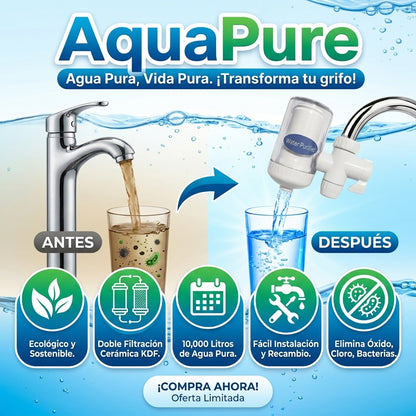 AquaPure ™|Purificador Filtro De Agua 💧✨