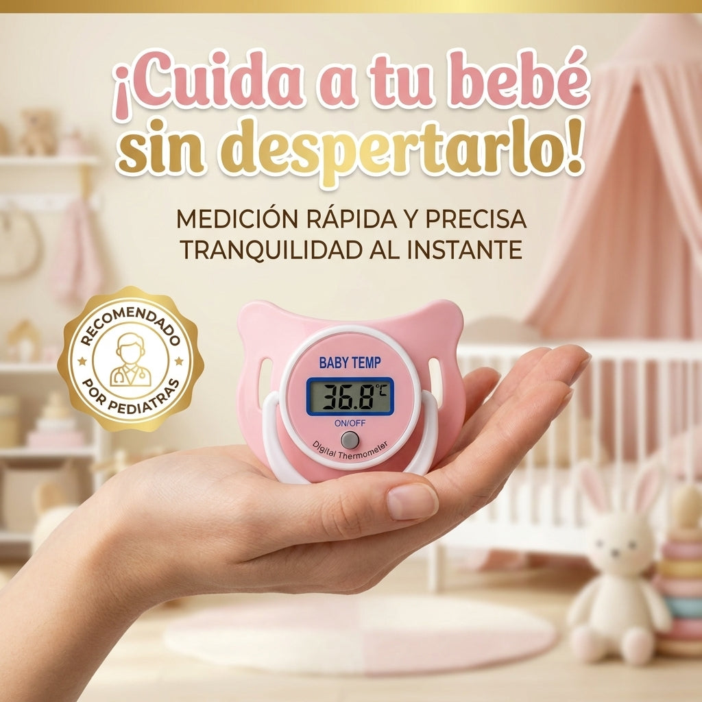 Chupicare+™|Termometro Chupon Bebe Chupete 👩🏻‍🍼✨