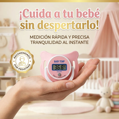 Chupicare+™|Termometro Chupon Bebe Chupete 👩🏻‍🍼✨