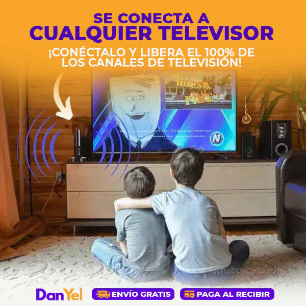 Connect TV™|Antena Digital Hd Para Tv Plus ⚡ 📺
