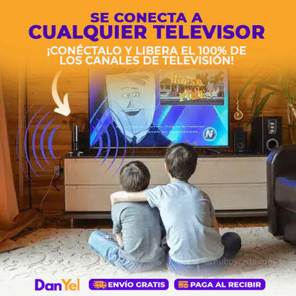 Connect TV™|Antena Digital Hd Para Tv Plus ⚡ 📺
