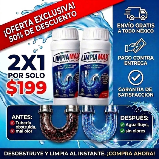 Limpiador de desagües Wild Tornado