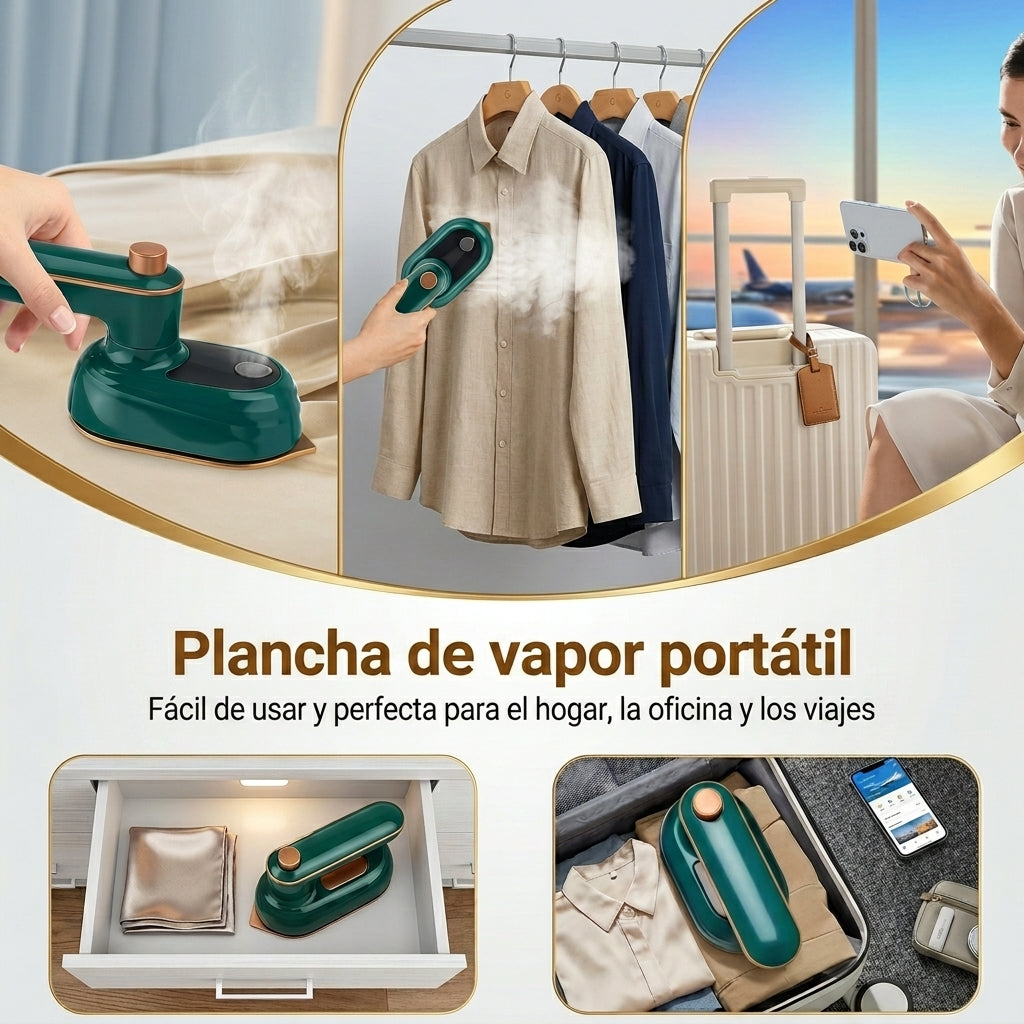 VaporMax ™ | Plancha A Vapor Portatil De Mano 💨🔥